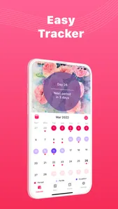 Period Tracker: Cycle Calendar screenshot 1