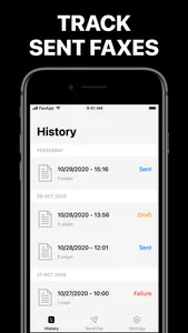 FaxMe: Fax from iPhone & iPad screenshot 4