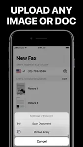 FaxMe: Fax from iPhone & iPad screenshot 5