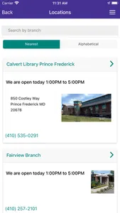 Calvert Library screenshot 5