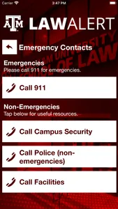 Law Alert screenshot 1