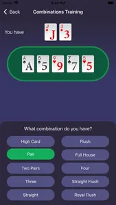 Evenbet Poker Trainer screenshot 2