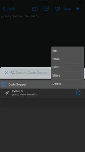 CodeRun - Code Snippet Run screenshot 3