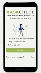 MaskCheck COV-IRT screenshot 3