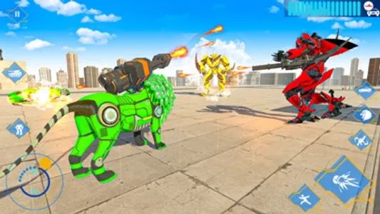 Lion Tank Alien Army Attack screenshot 1