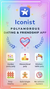 Iconist - Polyamorous Dating screenshot 0