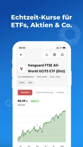 extraETF – ETF, Aktien, Fonds screenshot 1