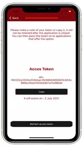 Access Token screenshot 2