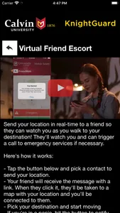KnightGuard Calvin University screenshot 3