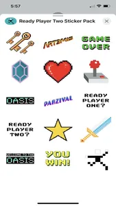 Ready Player Two Sticker Pack screenshot 0