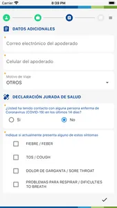 Pre Registro Migraciones screenshot 3