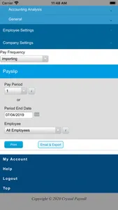 CrystalPayroll screenshot 4