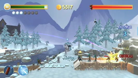 Snow Ball Attack Tower Defense screenshot 1