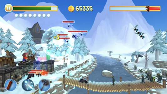 Snow Ball Attack Tower Defense screenshot 3