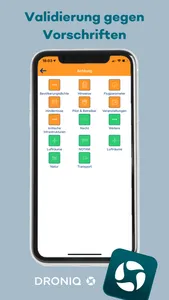 Droniq App screenshot 1