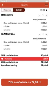 Cheese Pizza Kraków screenshot 1