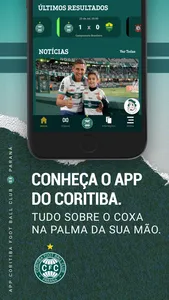 Coritiba Oficial App screenshot 0