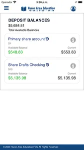 Huron Area Education FCU screenshot 2