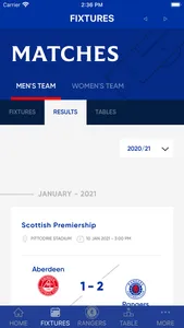 Rangers Football Club screenshot 3