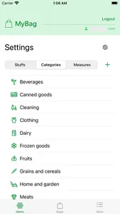 My Bags screenshot 4
