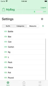 My Bags screenshot 5