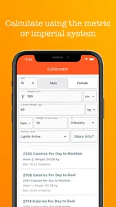 Caloricator screenshot 3
