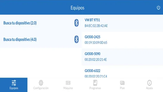 GX500 APP screenshot 0