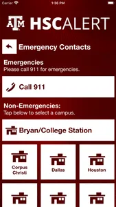 HSC Alert screenshot 1