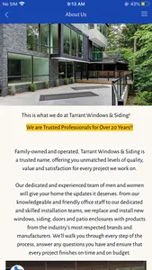 Tarrant Windows & Siding screenshot 1