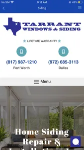 Tarrant Windows & Siding screenshot 2