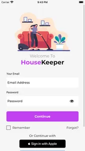 HouseKeeper: Hire Cleaners screenshot 1