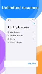 Resume Maker/Builder by Resum8 screenshot 4