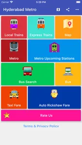 Hyderabad Metro, MMTS, RTC bus screenshot 0