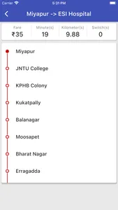 Hyderabad Metro, MMTS, RTC bus screenshot 4