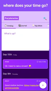 Purplenotes screenshot 0