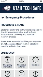 Utah Tech Safe screenshot 2