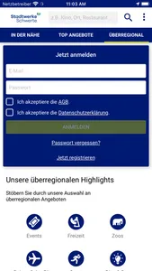 RuhrpowerCard APP screenshot 2