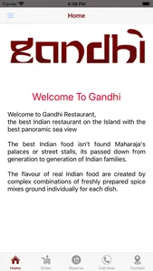 Gandhi Restaurant screenshot 0