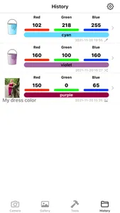 Colorimeter App screenshot 2