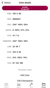 Colorimeter App screenshot 3