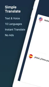 Simple Translate: Text & Voice screenshot 0