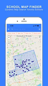 Hokaho Toronto School Finder screenshot 2
