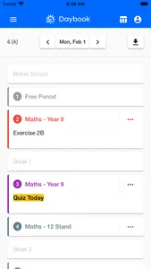 Daybook: Teacher Diary Planner screenshot 0