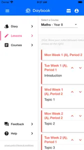 Daybook: Teacher Diary Planner screenshot 1