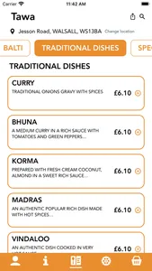 Tawa Indian Kitchen screenshot 2