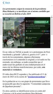 Bolivia Verifica screenshot 4