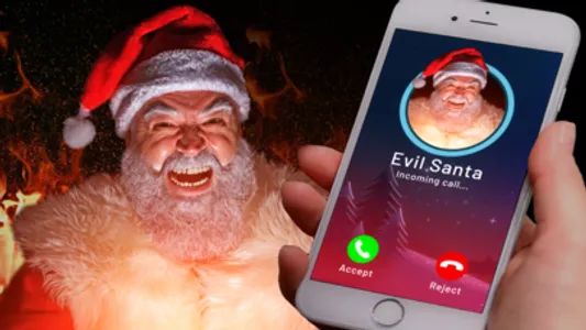 Evil Santa Call Prank screenshot 0