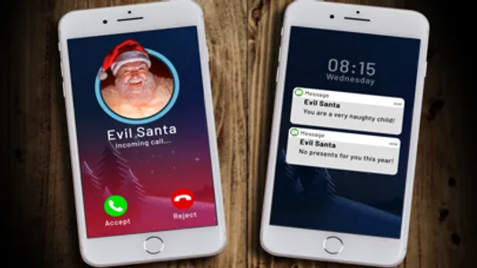 Evil Santa Call Prank screenshot 1