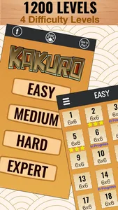 Kakuro Cross Sums Puzzles screenshot 1