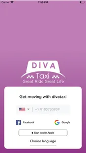 Diva Taxi screenshot 0